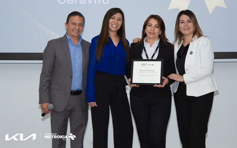 Premiación a la Excelencia Metrokia